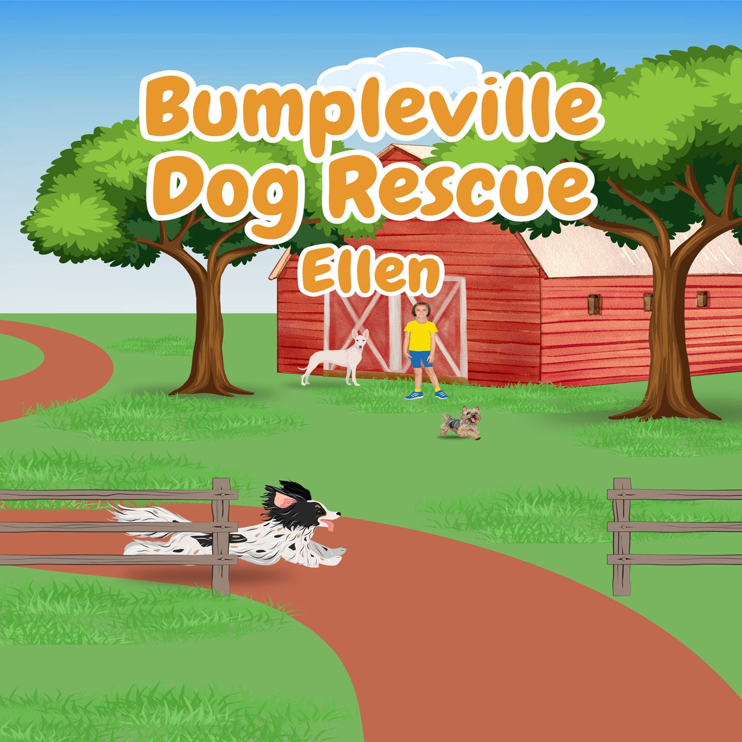 BUMPLEVILLE DOG RESCUE! PERSONALIZED BOOK AGE 7-8.
