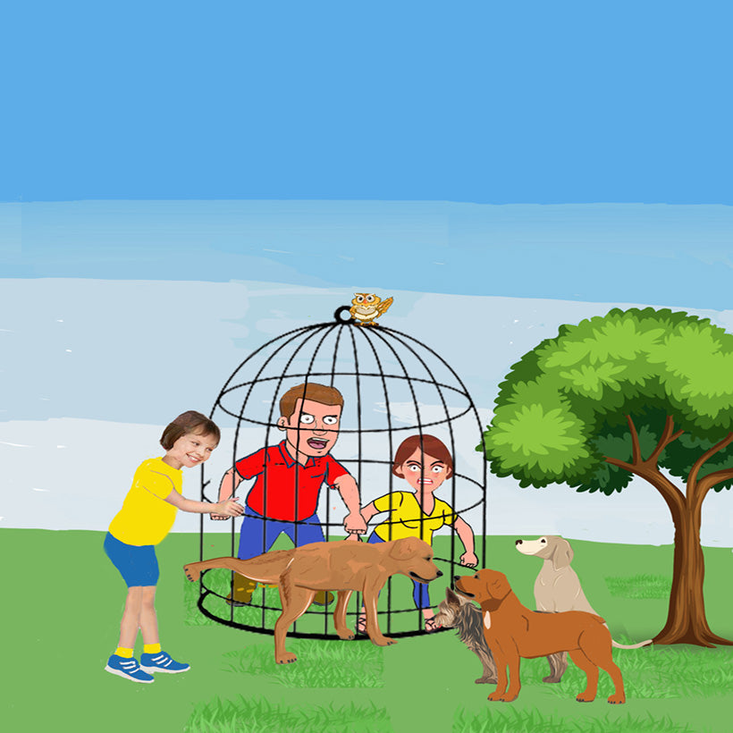 BUMPLEVILLE DOG RESCUE! PERSONALIZED BOOK AGE 7-8.