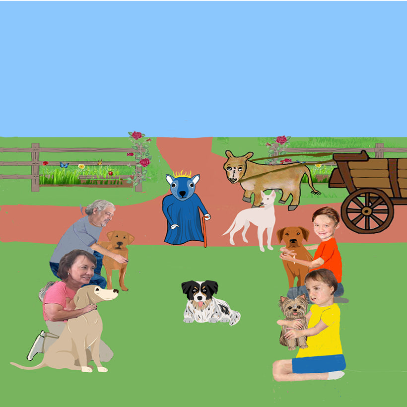 BUMPLEVILLE DOG RESCUE! PERSONALIZED BOOK AGE 7-8.