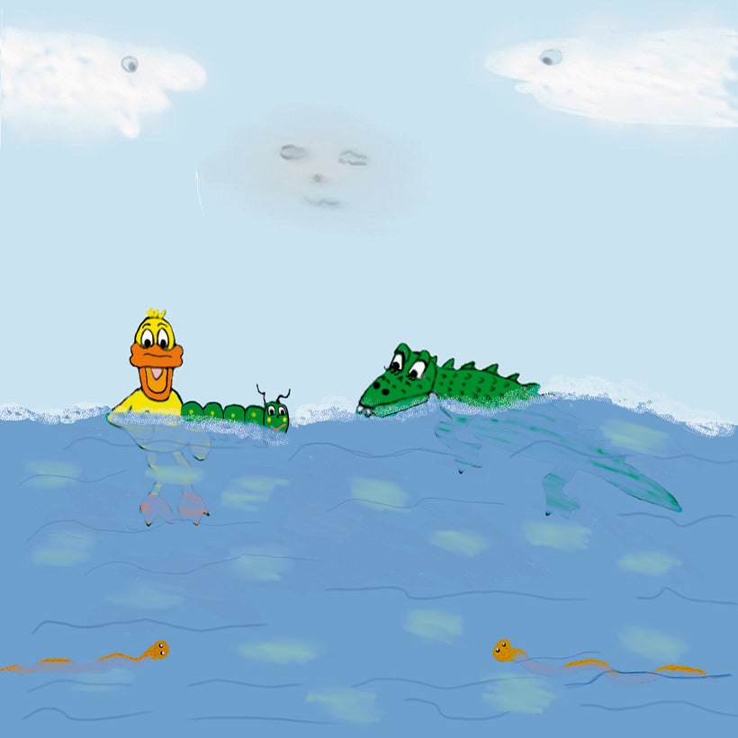 KATIE CATERPILLAR LEARNS HOW TO SWIM - Read-Aloud Book